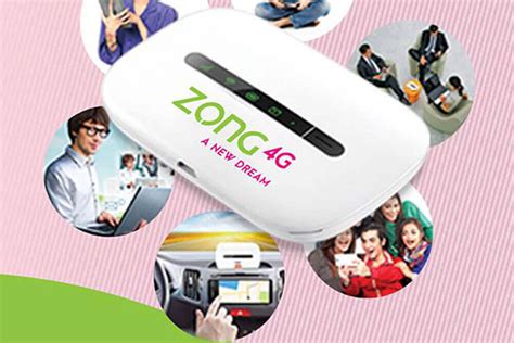ZONG Internet Packages 2G, 3G & 4G .